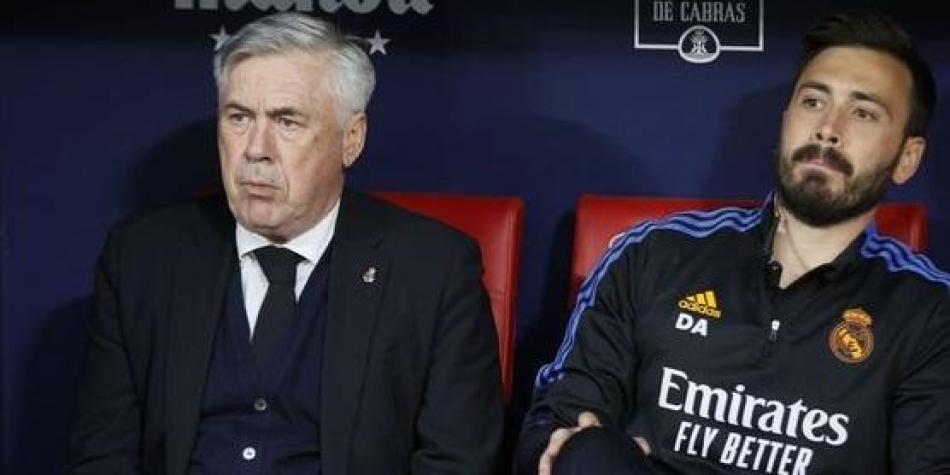 Carlo Ancelotti y Davide Ancelotti