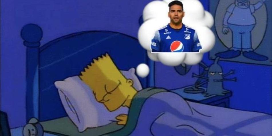 Memes de Falcao García a Millonarios