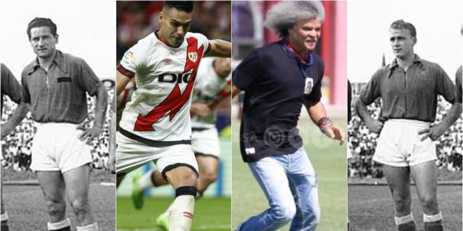 Pedernera, Falcao, Valderrama y Di Stefano
