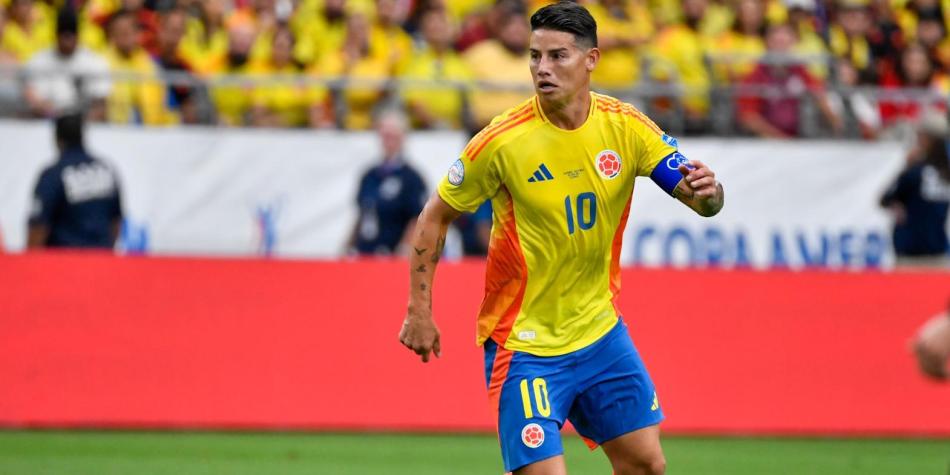 James Rodríguez en Copa América 2024