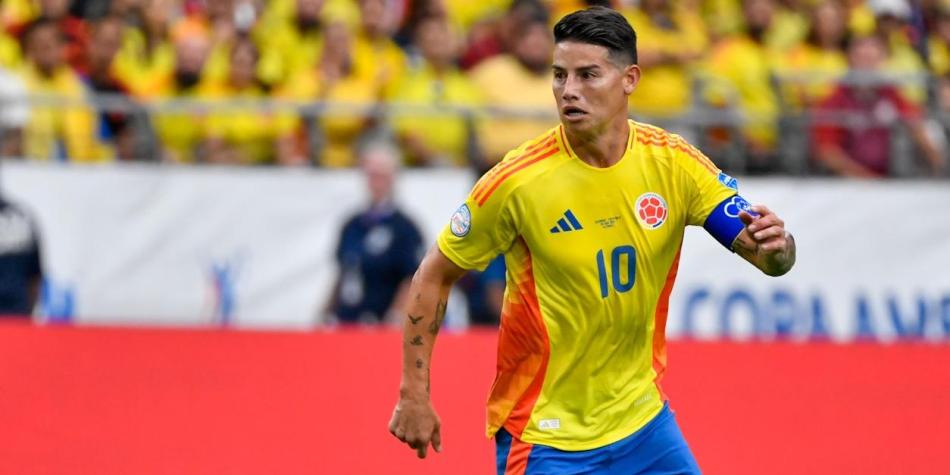 James Rodríguez en Copa América 2024