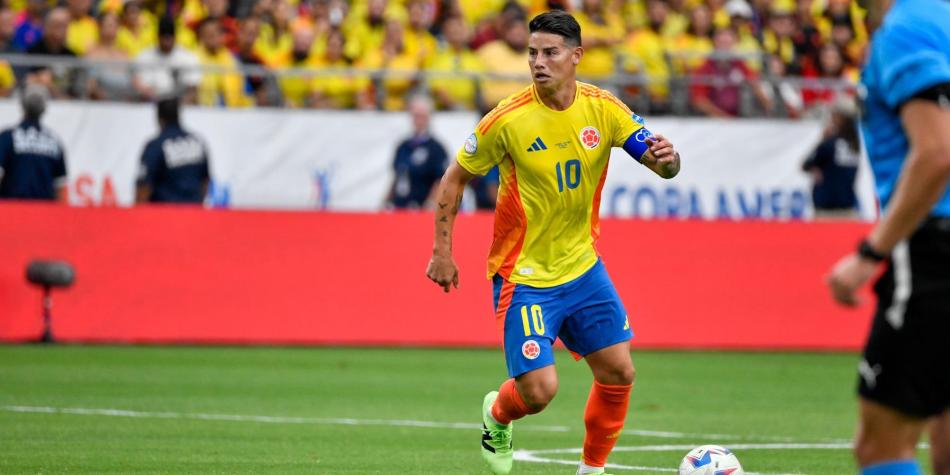 James Rodríguez en Copa América 2024