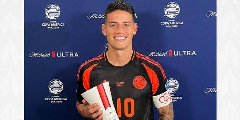 James Rodríguez, MVP Colombia vs Brasil