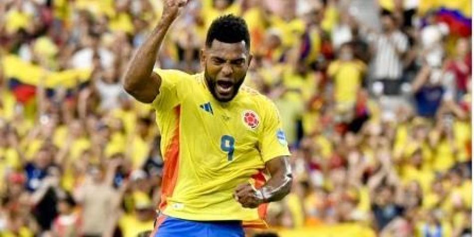Miguel Borja, Colombia vs Panamá