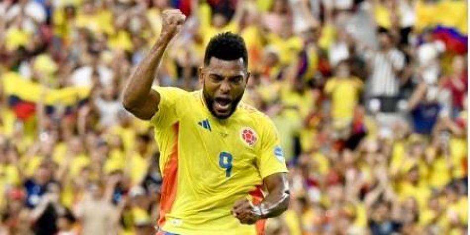 Miguel Borja, Colombia vs Panamá