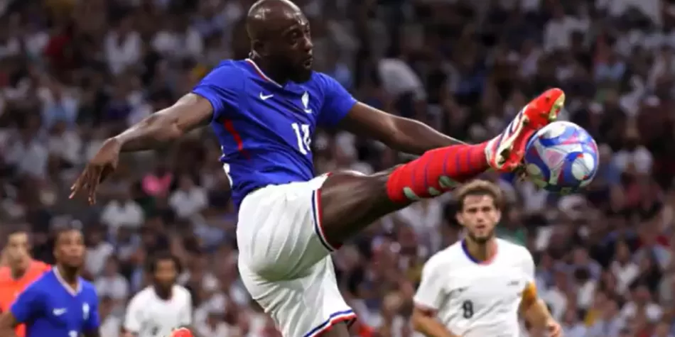 Francia fútbol Juegos Olímpicos.