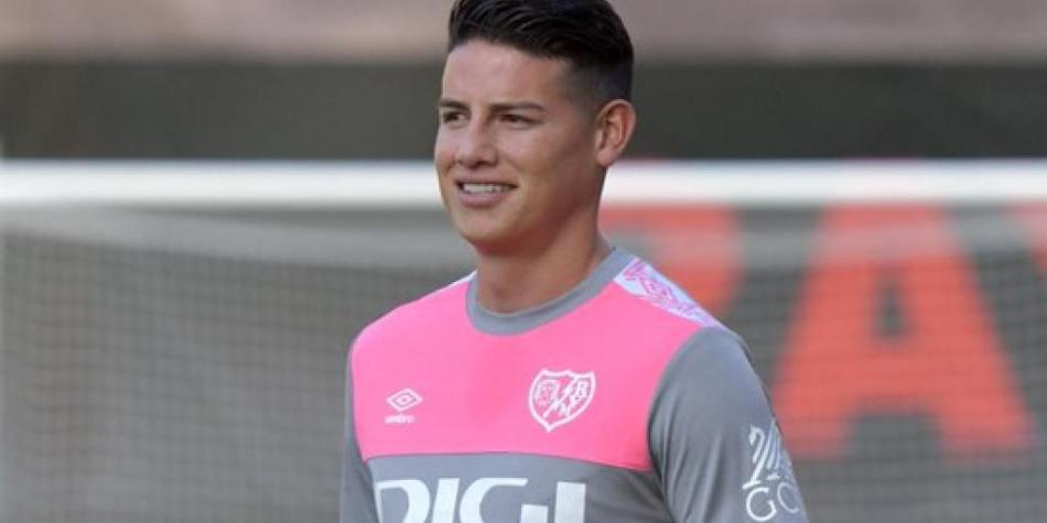 James, entrenamiento de Rayo Vallecano
