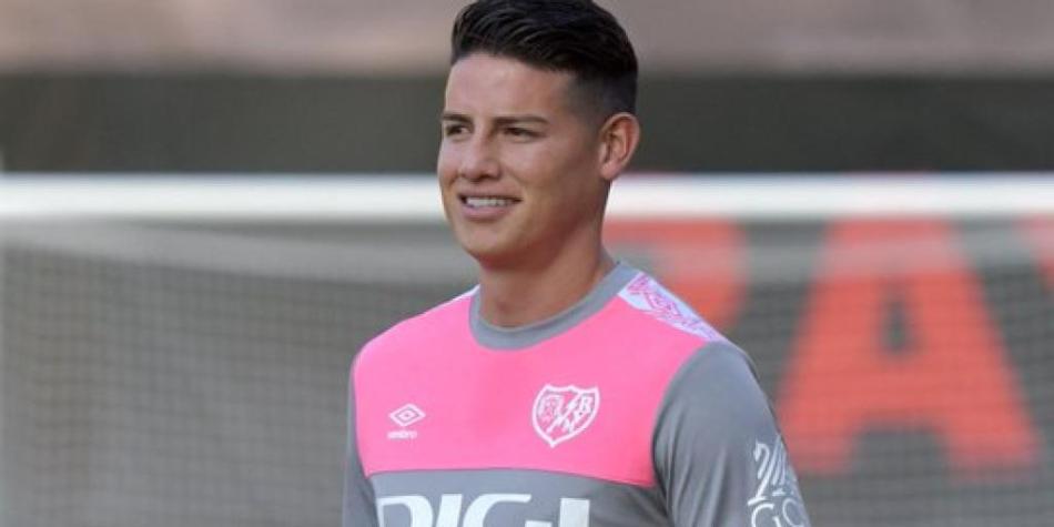 James, entrenamiento de Rayo Vallecano