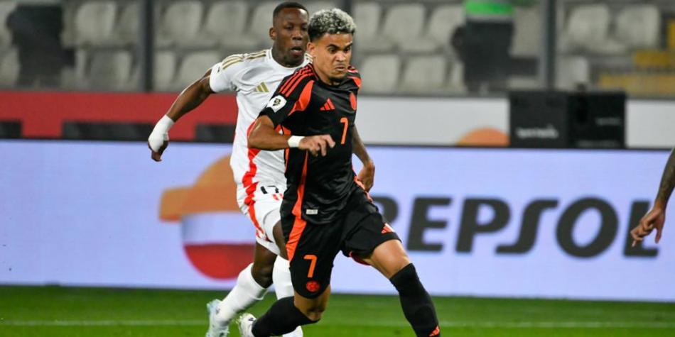 Luis Díaz en Perú vs Colombia [Eliminatorias 2026]