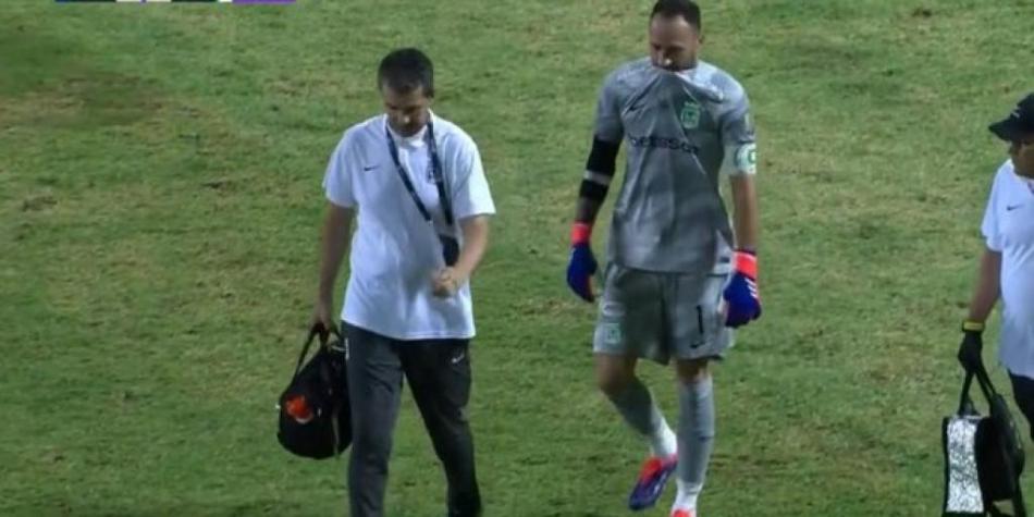 David Ospina, lesionado en Atlético Nacional