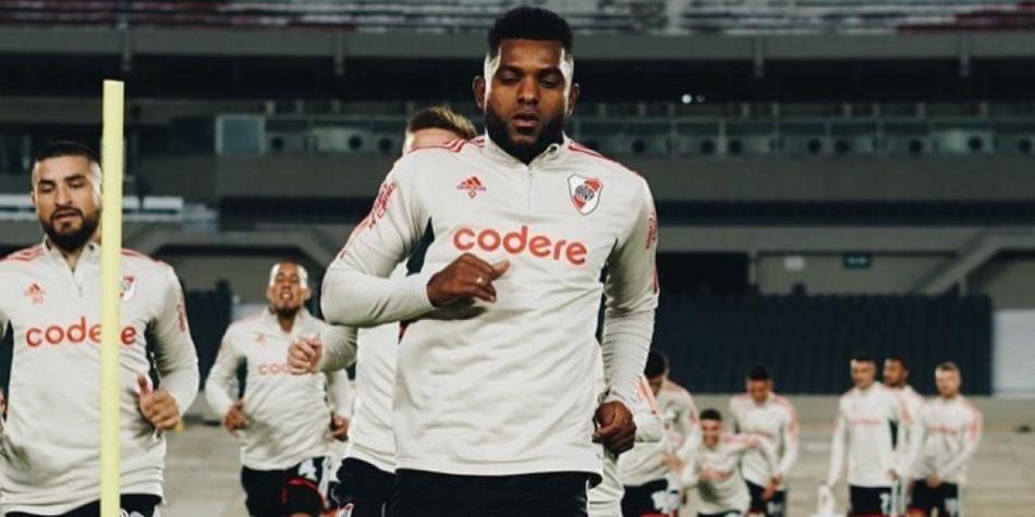 Miguel Borja en River Plate