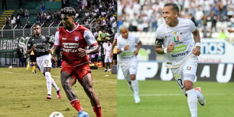 Dayro Moreno y Hárold Santiago Mosquera