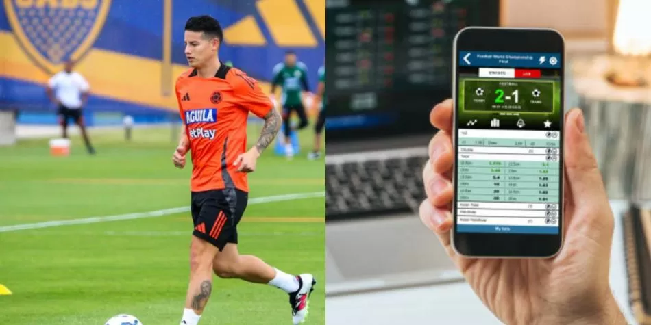 James Rodríguez apuestas