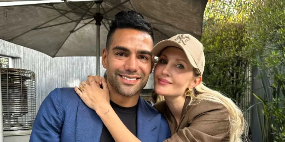 Falcao y Lorelei Tarón