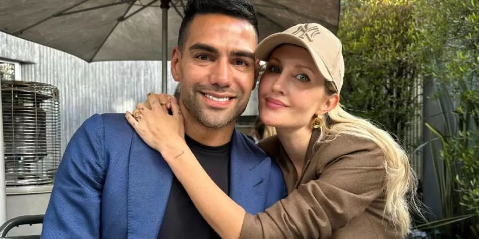 Falcao y Lorelei Tarón