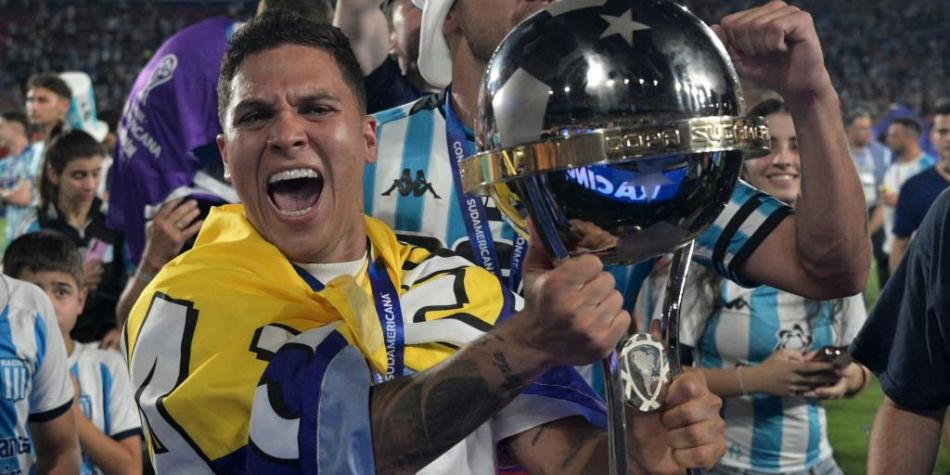 Juan Fernando Quintero, campeón de Sudamericana