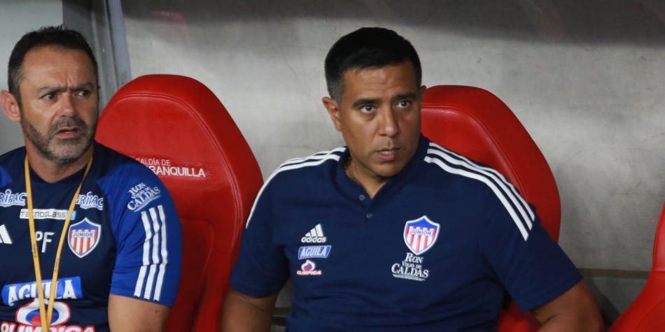 César Farías, técnico de Atlético Junior.
