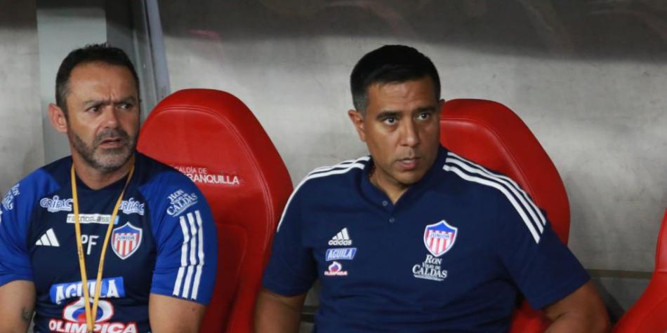 César Farías, técnico de Atlético Junior.