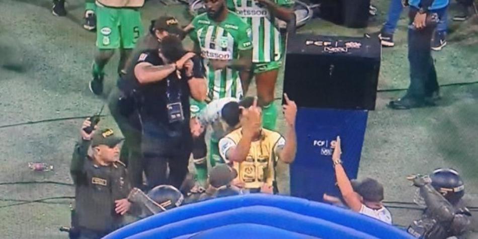Luis Marquínez provocó a hinchas del Tolima