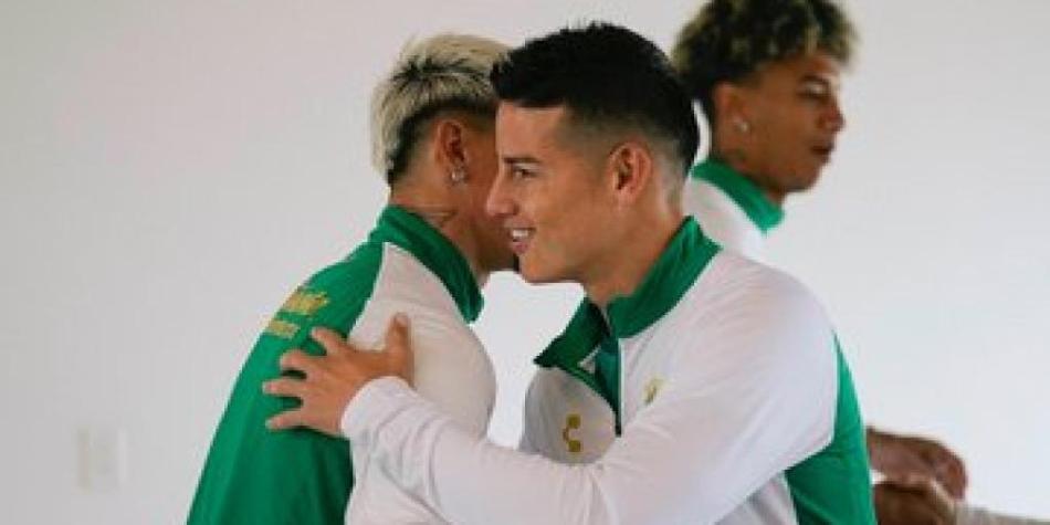 James Rodríguez en León