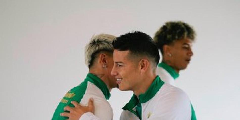 James Rodríguez en León