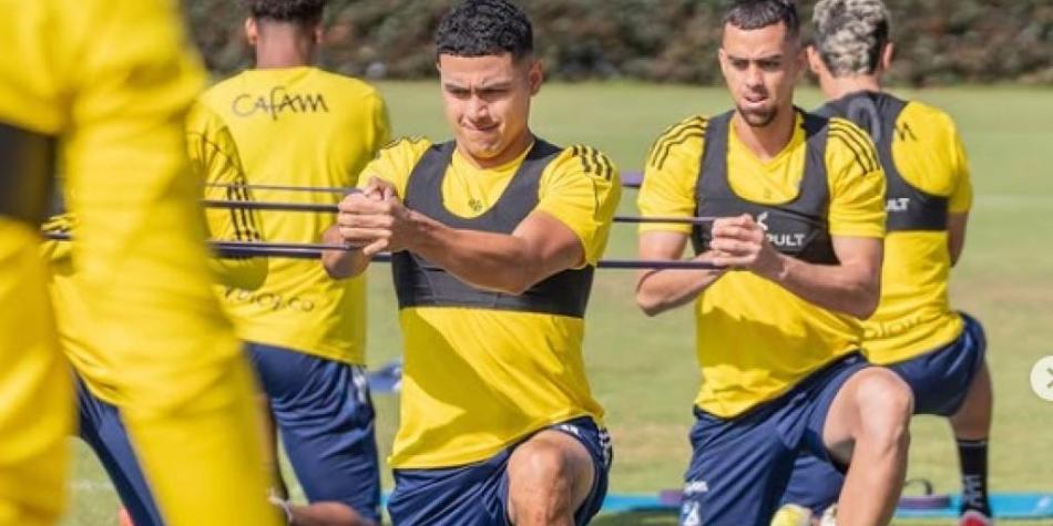 Entrenamiento de Millonarios, Vega y Giraldo