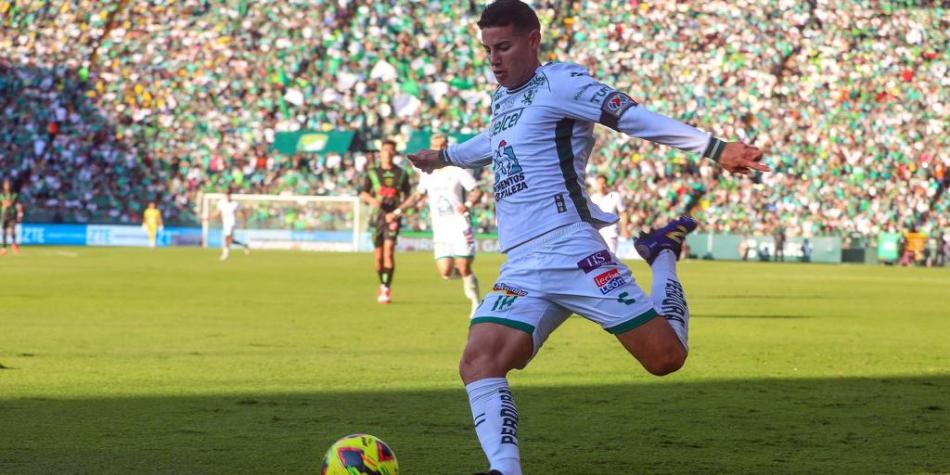 James Rodríguez en Club León
