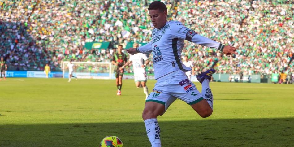 James Rodríguez en Club León