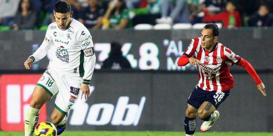 James Rodríguez León vs Chivas