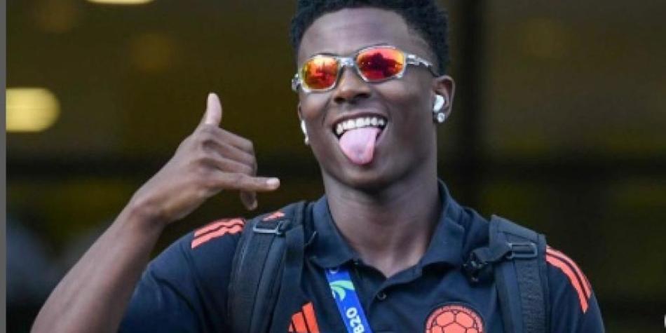 Neiser Villarreal, figura de Colombia Sub-20