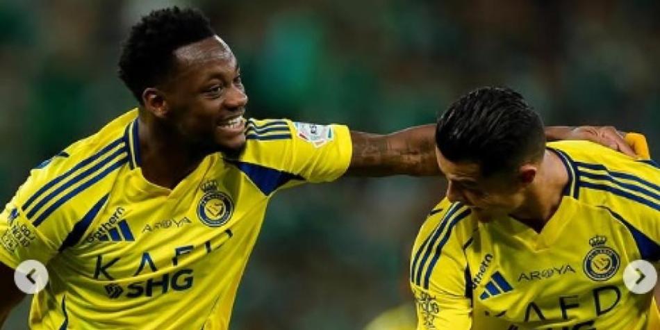 Durán y Cristiano en Al-Nassr