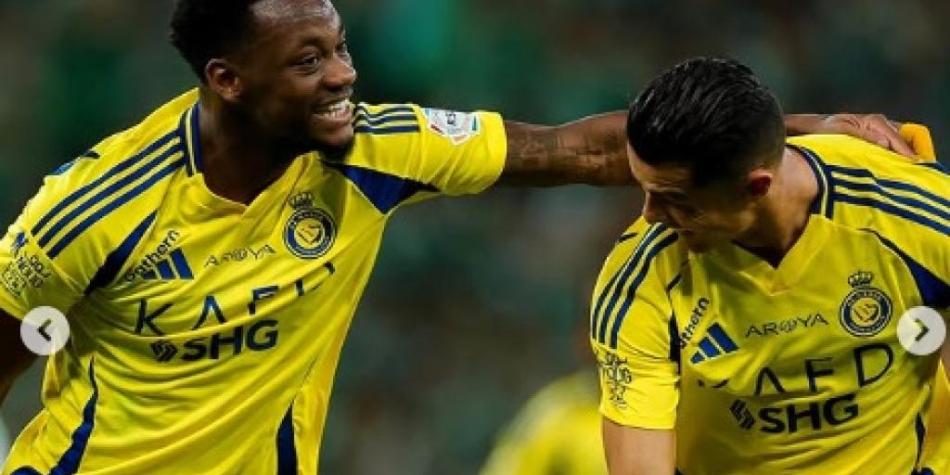 Durán y Cristiano en Al-Nassr