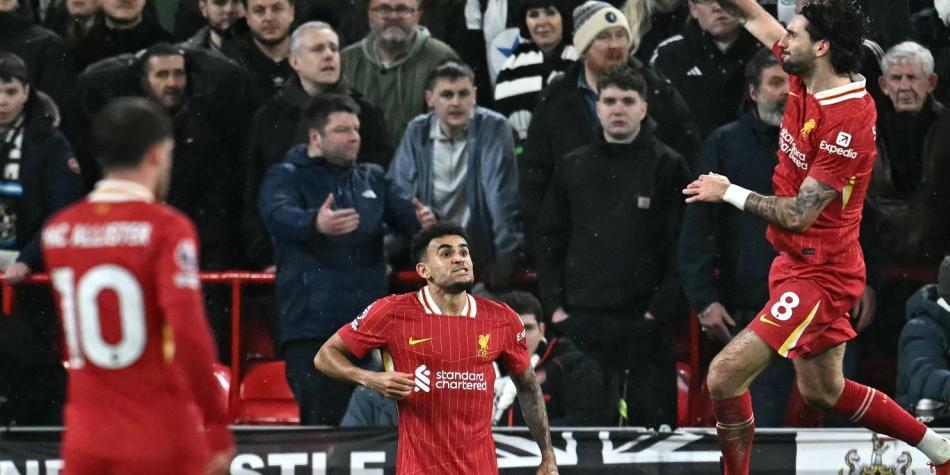Luis Díaz - Liverpool vs Newcastle