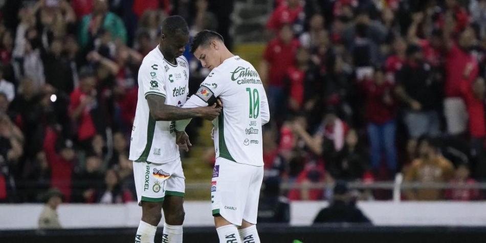 Stiven Barreiro y James Rodríguez
