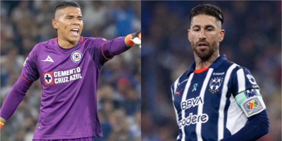 Kevin Mier y Sergio Ramos