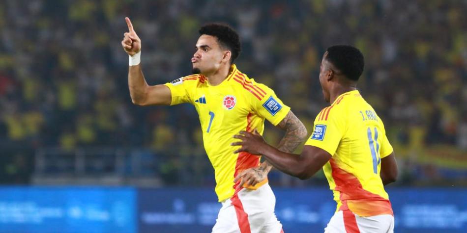 Díaz, Colombia vs Paraguay