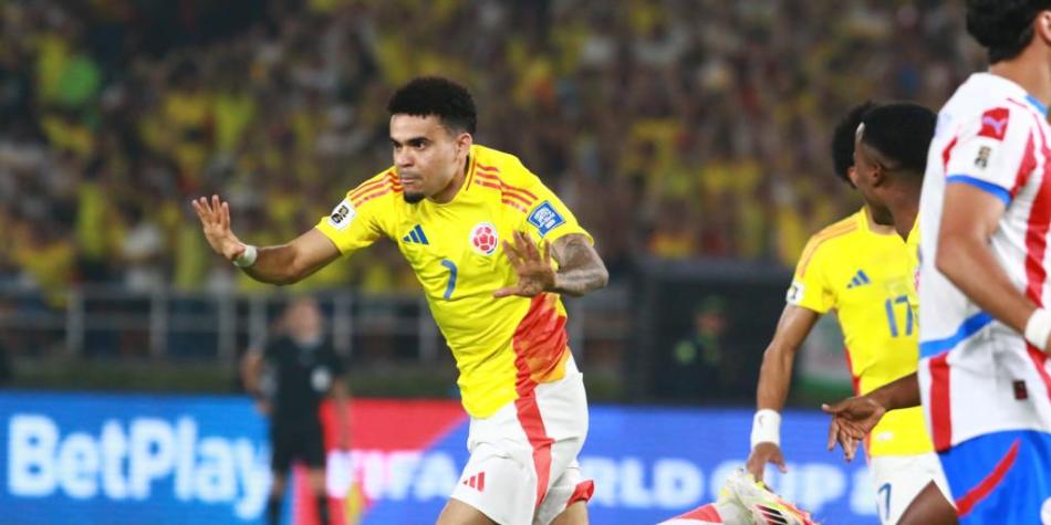 Luis Díaz - Colombia vs Paraguay