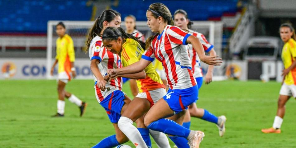 Colombia vs Paraguay - Sudamericano Sub-17 Fem