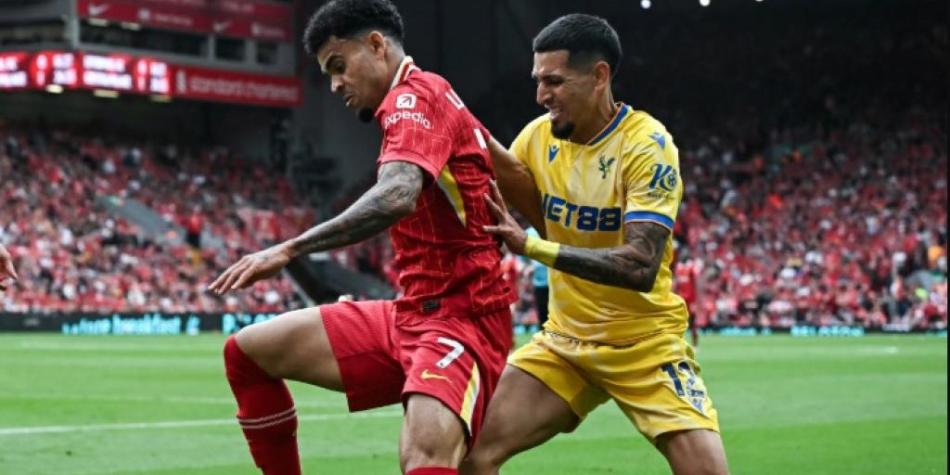 Liverpool vs Crystal Palace, Muñoz vs Díaz
