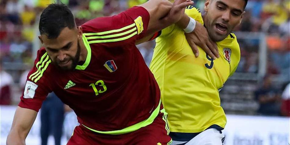 Venezuela vs Colombia im&aacute;genes Eliminatorias