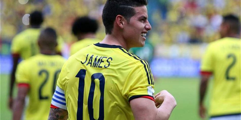 James Rodr&iacute;guez marc&oacute; el gol de Colombia contra Bolivia