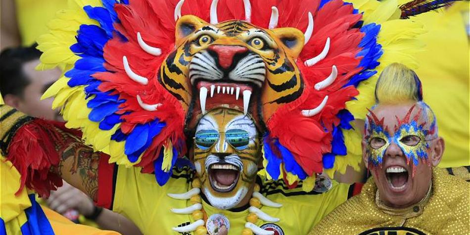Los hinchas siempre acompa&ntilde;ando a la Selecci&oacute;n Colombia, en Barranquilla.