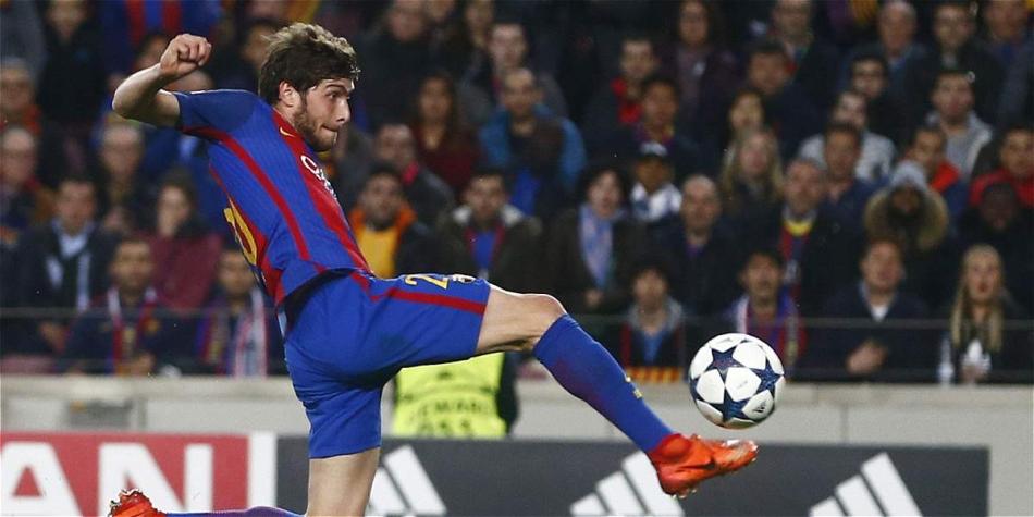 Sergi Roberto, jugador del Barcelona.