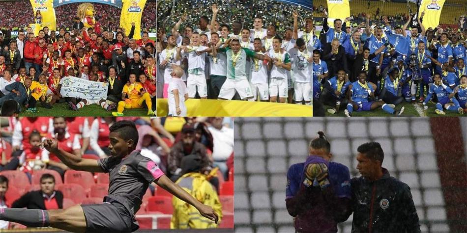 El fútbol colombiano tuvo momentos para recordar en la posteridada.