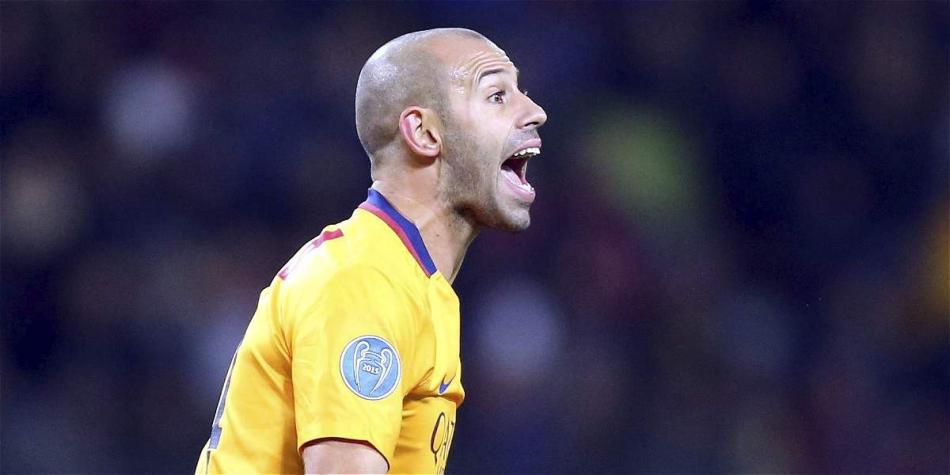 Javier Mascherano, jugador argentino.