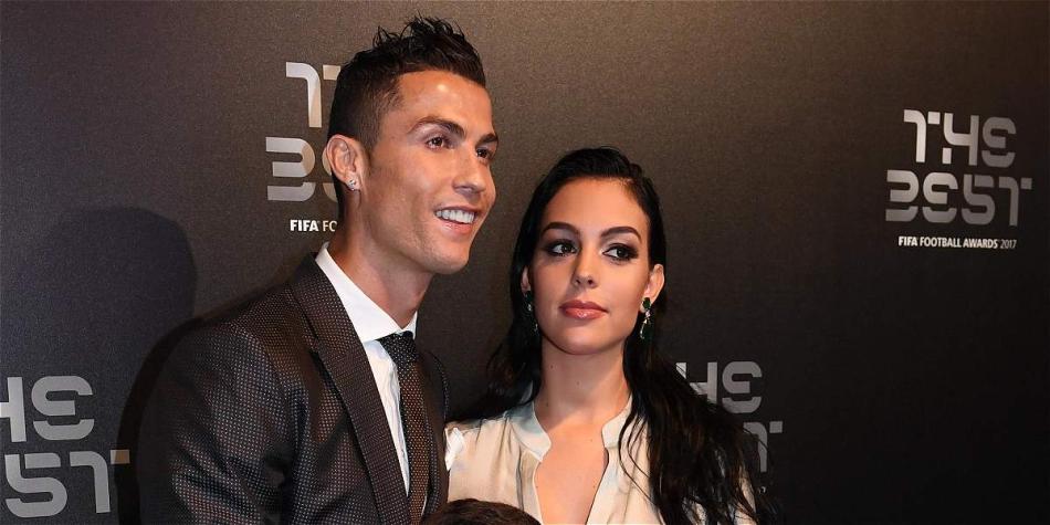 Cristiano y Georgina en la gala de los premios 'The Best', a los que la bella mujer lo acompañó.