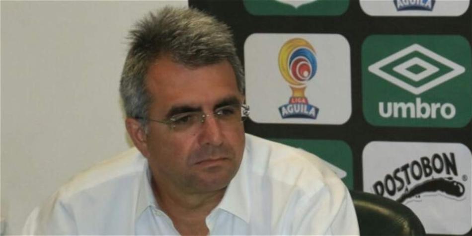 Juan Fernando Mejía, presidente del Deportivo Cali.