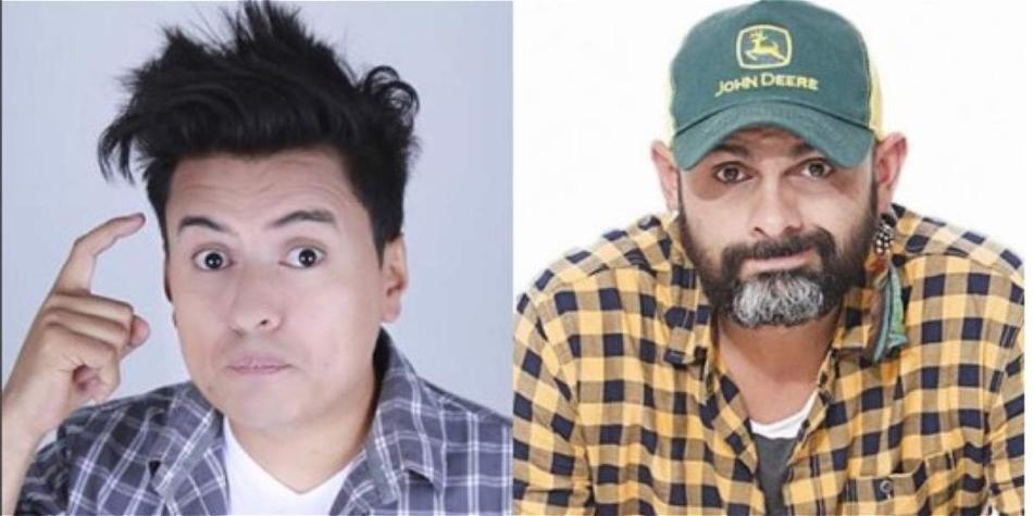Ambos son reconocidos humoristas del país y comparten la pasión del fútbol.