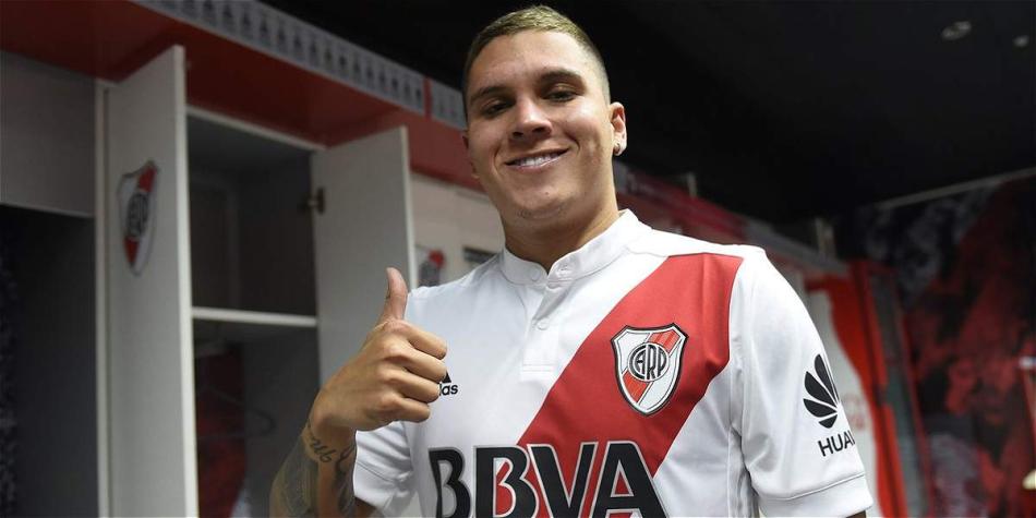 El antioqueño espera triunfar en el equipo de la banda cruzada.
