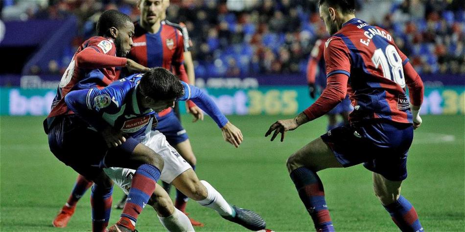 El Levante quedó eliminado de la Copa del Rey.